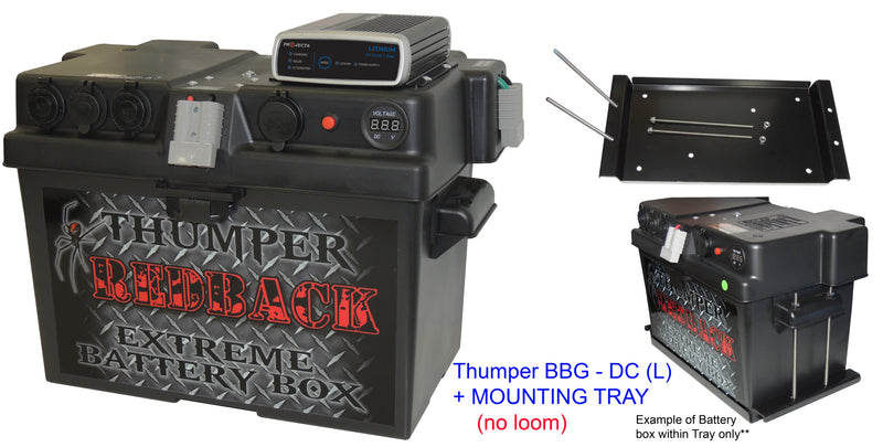 Battery box with BCDC Charger