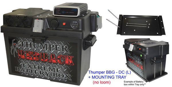Battery box with BCDC Charger