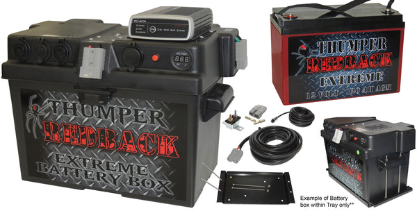 DC Battery Box for smart alternators or variable alternators