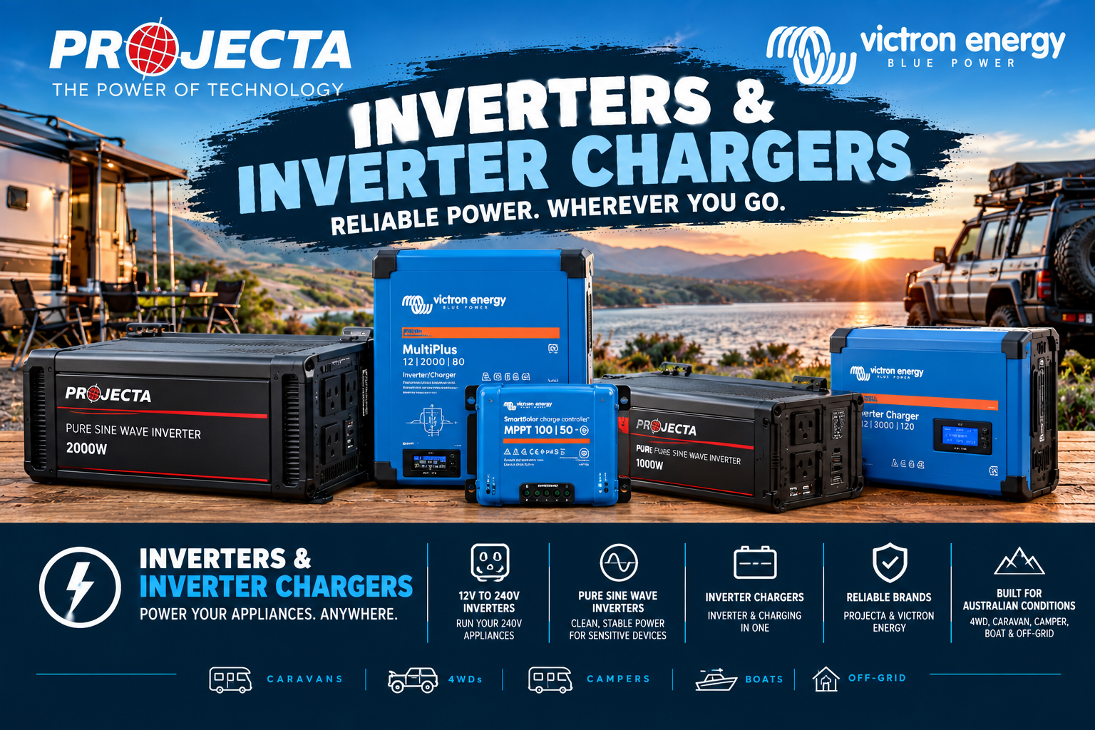 Inverters 12V to 240V & Generators | Pure Sine Wave – Page 3