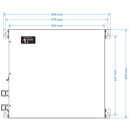 Predator 200AH LIFEPO4 Slimline Battery - 150A BMS - Bluetooth