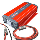 REDARC 1000W 12V Pure Sine Wave Inverter | R-12-1000RS *Incl Fused Inverter lead - Home of 12 Volt Online