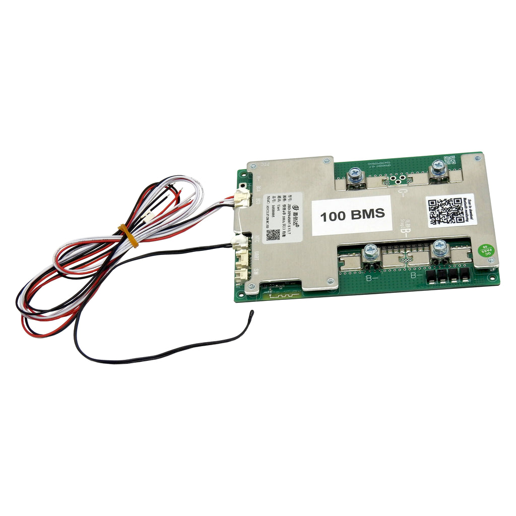 Bms System Replacement Replacement 4S 12V 100A BMS board with Bluetooth and Balance