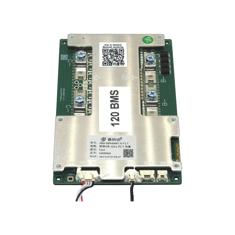 Replacement 4S 12V 120A BMS board with Bluetooth and Balance - Thumper APP