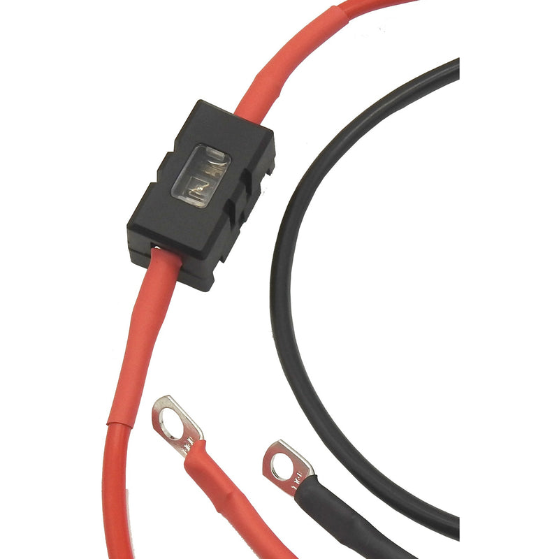 Inverter lead - 6B&S cable In line Midi Fuse Holder with eyelets - Home of 12 Volt Online