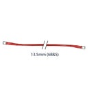 Battery link cables 13.5mm 6B&S 6AWG RED fitted with 8mm eyelets