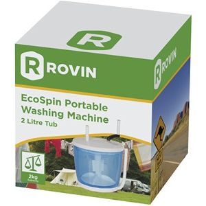 Rovin Portable EcoSpin 2 Litre Washing Machine | RCC422 - Home of 12 Volt Online