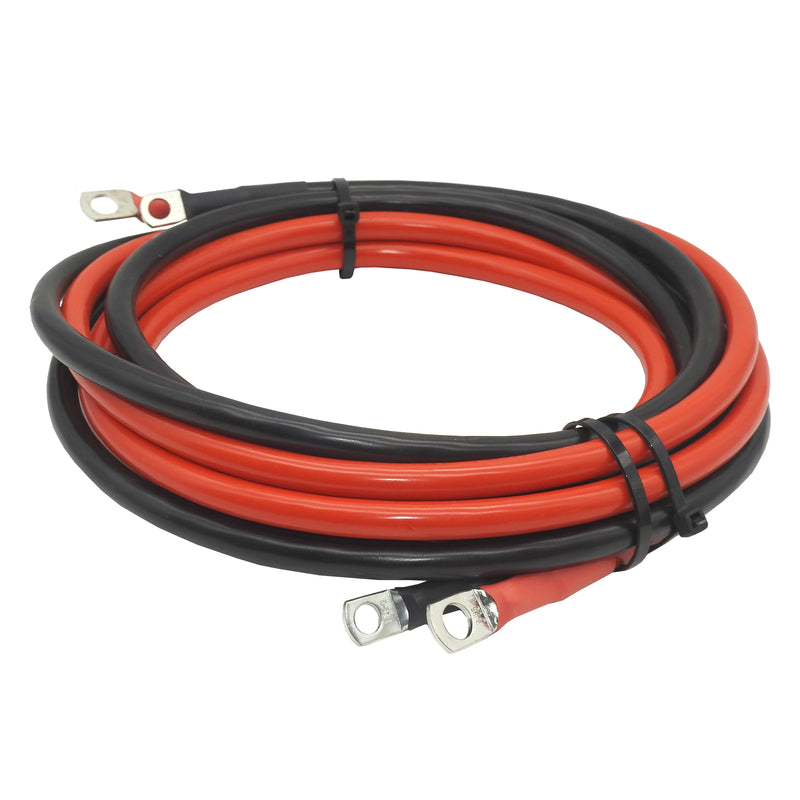 Heavy Duty linking cables 25mm with eyelets - various length - Home of 12 Volt Online