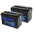 2 x Thumper Lithium 150 AH Standard LiFePO4 Deep cycle Battery TLS-150 | 3 year warranty