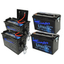 Thumper Lithium compliance box and Lithium battery suitable for Caravan, 4WD