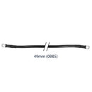 Battery link cables 49mm 0B&S 0AWG BLACK with 8mm eyelets