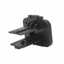 50 Amp Anderson Flush mount holder with flip lid | 50ML-BLK - Home of 12 Volt Online