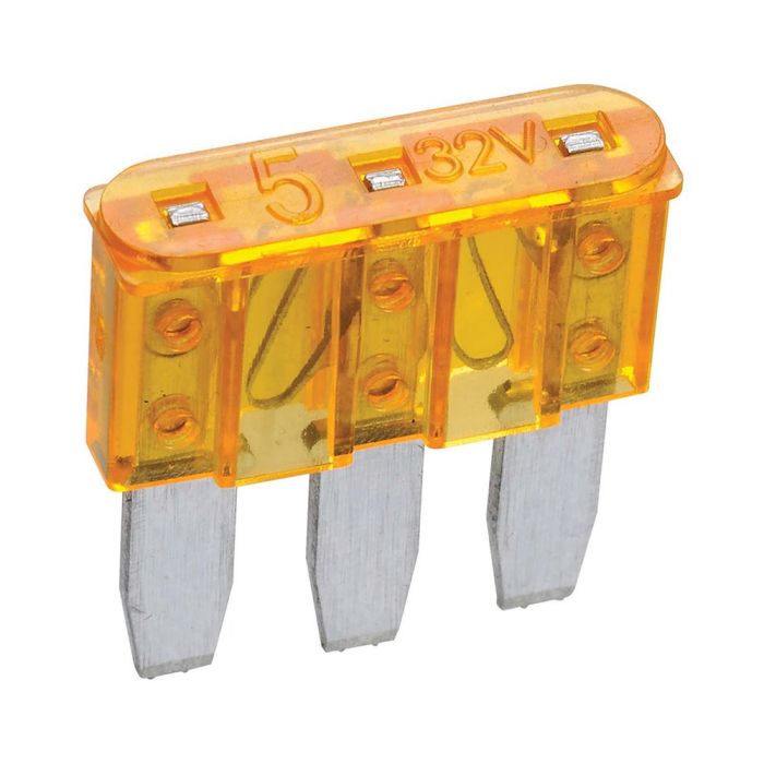 Pack of 5 x Micro 3 Blade Fuses - Assorted Sizes