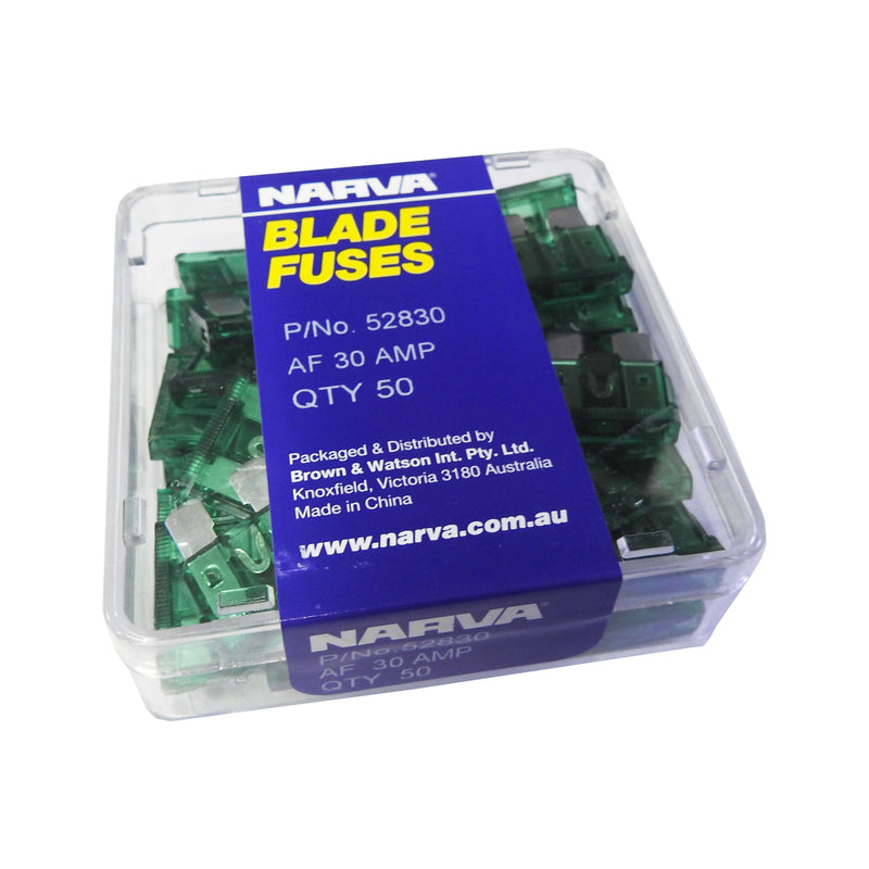 Bulk Pk 50 STANDARD ATS BLADE FUSE - various sizes available - Home of 12 Volt Online