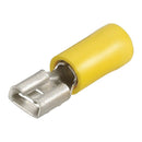 Narva 6.3 X 0.8MM Female Blade Terminal Yellow (12 pack) | 56038BL - Home of 12 Volt Online