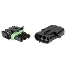 Narva 3 Way Female Waterproof Connector Housing | 56473BL - Home of 12 Volt Online
