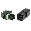 Narva 4 Way Female Waterproof Connector Housing | 56474BL - Home of 12 Volt Online