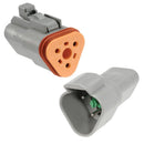 Narva 3 Way Waterproof Deutsch Connector Housing Kit | 57423BL - Home of 12 Volt Online