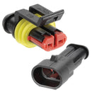 Narva 2 Way AMP Super Seal Connector Housing Kit (2 pack) | 57522BL - Home of 12 Volt Online
