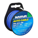 Narva Cable S/CORE 4MM 15A 4M Blue | 5814-4BE - Home of 12 Volt Online