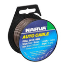 Narva Cable Single Core 4mm 15A 4M Brown | 5814-4BN - Home of 12 Volt Online