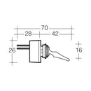 Narva Off/On Toggle Switch | 60044BL - Home of 12 Volt Online