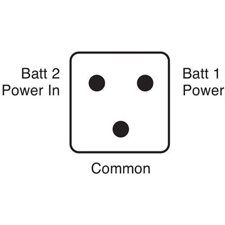 Battery Master Switch Rotary Style with 4 Positions | 61084BL - Home of 12 Volt Online
