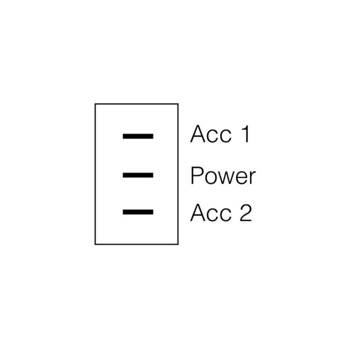 Narva On/Off/On Rocker Switch | 62011BL - Home of 12 Volt Online