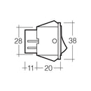 Narva Off/On Rocker Switch | 63010BL - Home of 12 Volt Online
