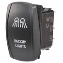 Narva 12/24V Off/On LED Illuminated Sealed Rocker Switch "Backup Lights" Symbol (Blue) | 63230BL - Home of 12 Volt Online