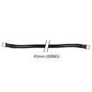 Battery link cables 65mm 00B&S 0AWG BLACK with 8mm eyelets