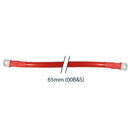 Battery link cables 65mm 00B&S 0AWG RED with 8mm eyelets
