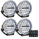 Narva Ultima MK3 215 LED Transport Driving light kits - Hybrid set 4   71748