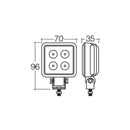 Narva 9-33V LED Work Lamp Marine - White | 72412W - Home of 12 Volt Online