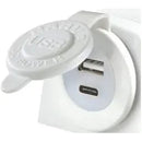 Accessory Plate - 1 gang - Cigarette socket  / Merit / Engel / USB / Volt