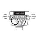 Narva 7 Pin Flat Quickfit Trailer Socket with Reed Switch use with Normally Closed Circuit | 82043BL - Home of 12 Volt Online
