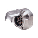 Narva 7 Pin Large Round Metal Trailer Socket | 82062BL - Home of 12 Volt Online