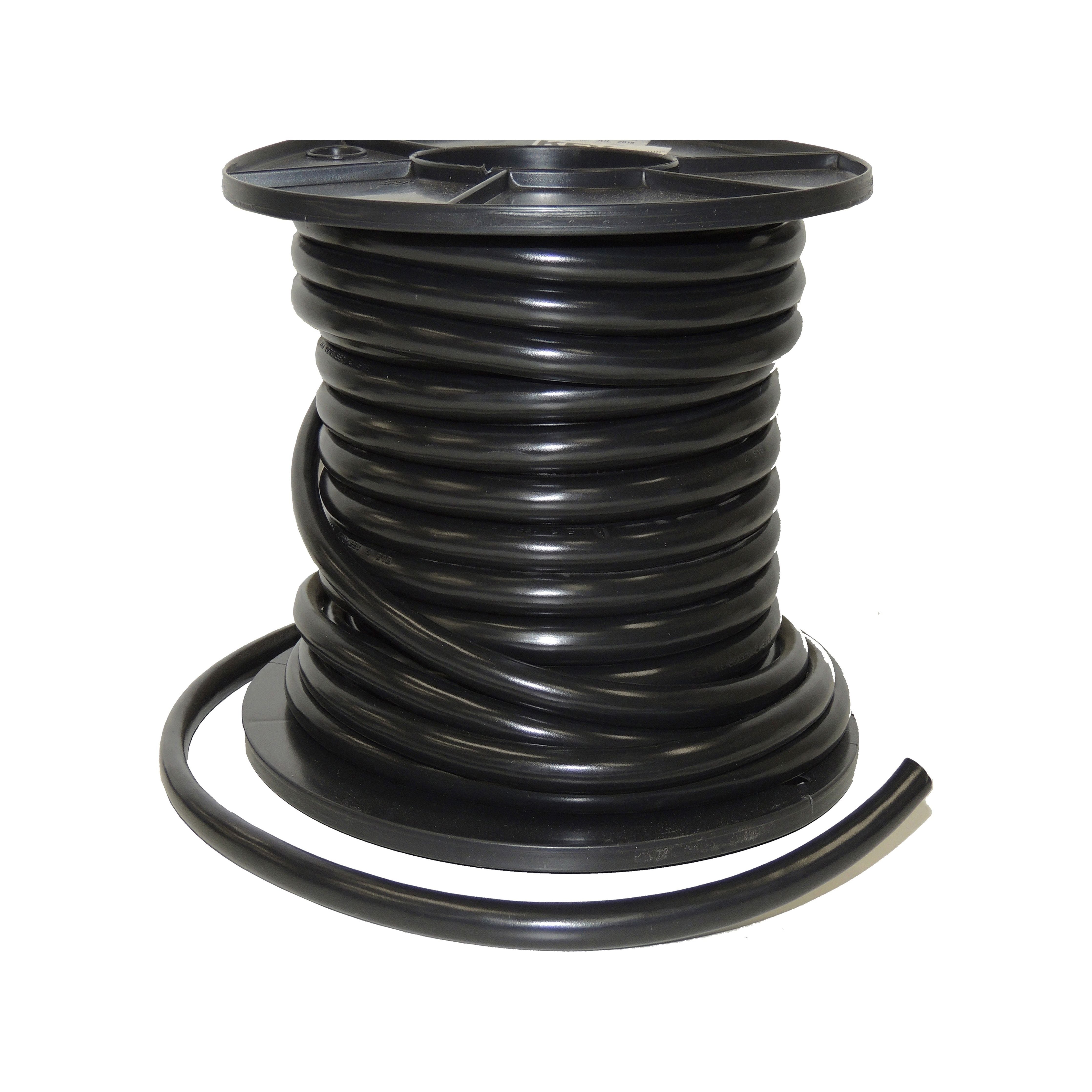 86mm (000B&S) SINGLE Automotive cable - BLACK - rated to 335Amps conti