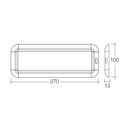 Narva 10-30V L.E.D Interior Light Panel with Off/On Switch | 87568 - Home of 12 Volt Online