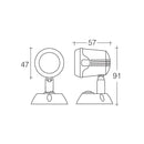 Narva 9-33V L.E.D Adjustable Reading Lamp with Off/On Switch | 87646 - Home of 12 Volt Online