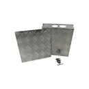 AUFOCUS Gen 4 - SILVER Stainless Steel Checker Plate Tank Cover For Diesel Heater