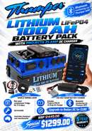 Battery Pack 100 AH Thumper Lithium Projecta DC  BATL100-PDC