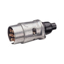 Narva 7 Pin Large Round Metal Trailer Plug | 82161BL - Home of 12 Volt Online