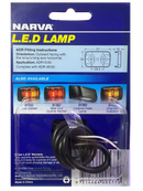 Narva LED Lamp Front position Lame with Black Base 91342BL