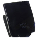 15 Amp Power Inlet - BLACK or WHITE - Home of 12 Volt Online