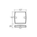 Narva 12V Model 34 LED Slimline Rear Combination Lamp With License Plate Lamp 0.5M Cable | 93440BL2 - Home of 12 Volt Online