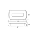 Narva Model 37 12V LED Slimline Rear Stop/Tail, Direction Indicator Lamps | 93730BL2 - Home of 12 Volt Online