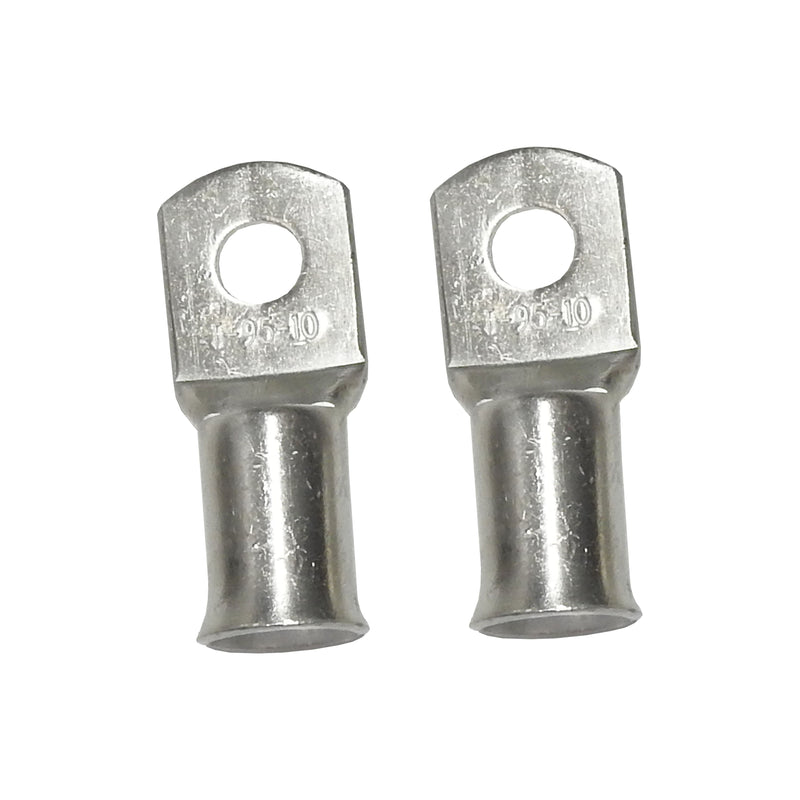 Copper lug 95mm x 10mm eyelet / ring terminal | 1 x Pair | CL-95-10 - Home of 12 Volt Online