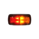 Narva 9–33 Volt LED Side Marker Lamp (RED/AMBER) W Black Deflector Base, 0.5M CABLE | 96402