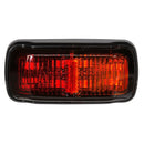 Narva 9–33 Volt LED Side Marker Lamp (RED/AMBER) W Black Deflector Base, 0.5M CABLE | 96402